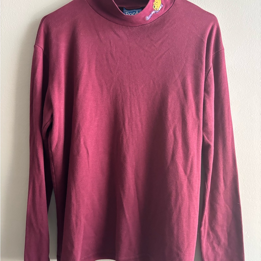 Vintage Disney Winnie the Pooh mock turtleneck